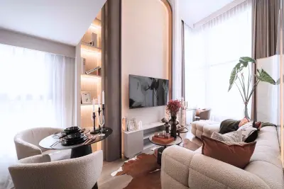 2-Bed Condo for Rent at Soho Bangkok Ratchada